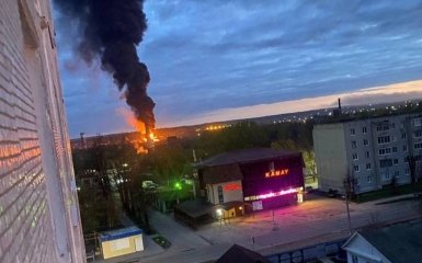 Ukrainian drones attacked an oil depot in the Smolensk region