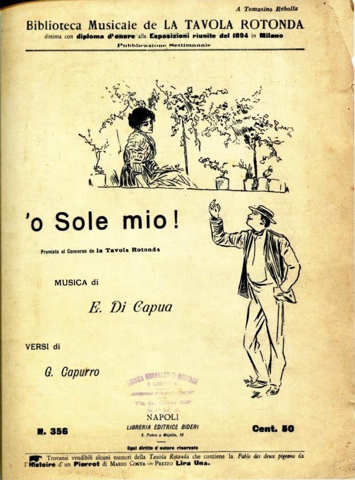 An international bestseller made in Odessa: “O Sole mio”