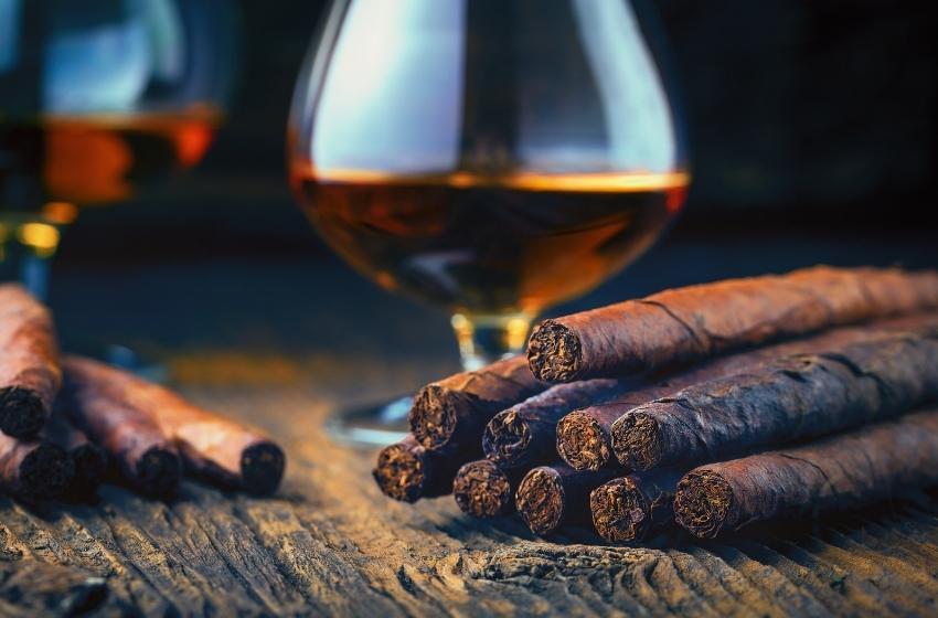 About the only Ukrainian cigar brandy