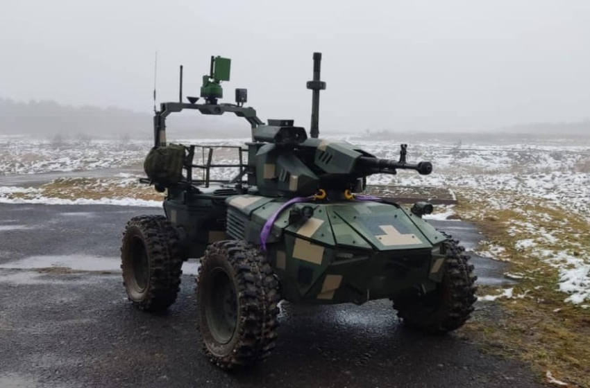 Mikhaylo Fedorov: The Ukrainian Armed Forces are already using the ground combat drone "Ironclad" on the frontlines