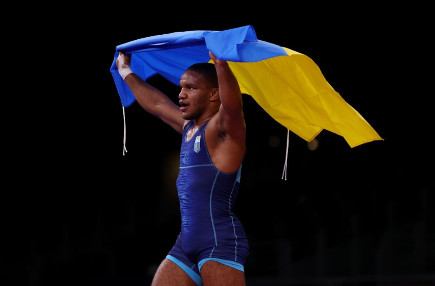 Zhan Beleniuk brings Ukraine its second medal at the European Wrestling Championships