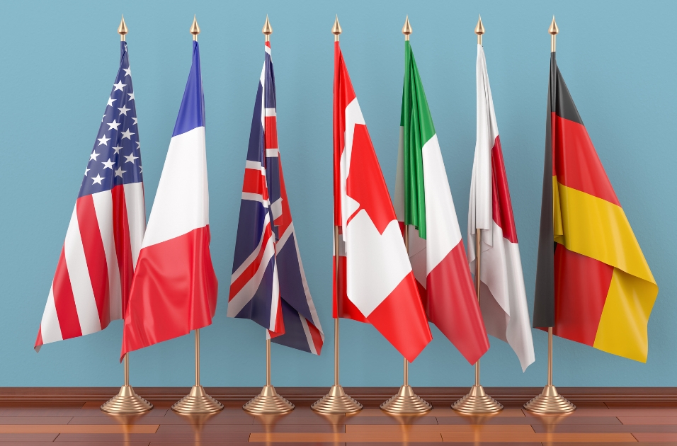 Leaders of the G7 countries will hold a meeting on February 24th