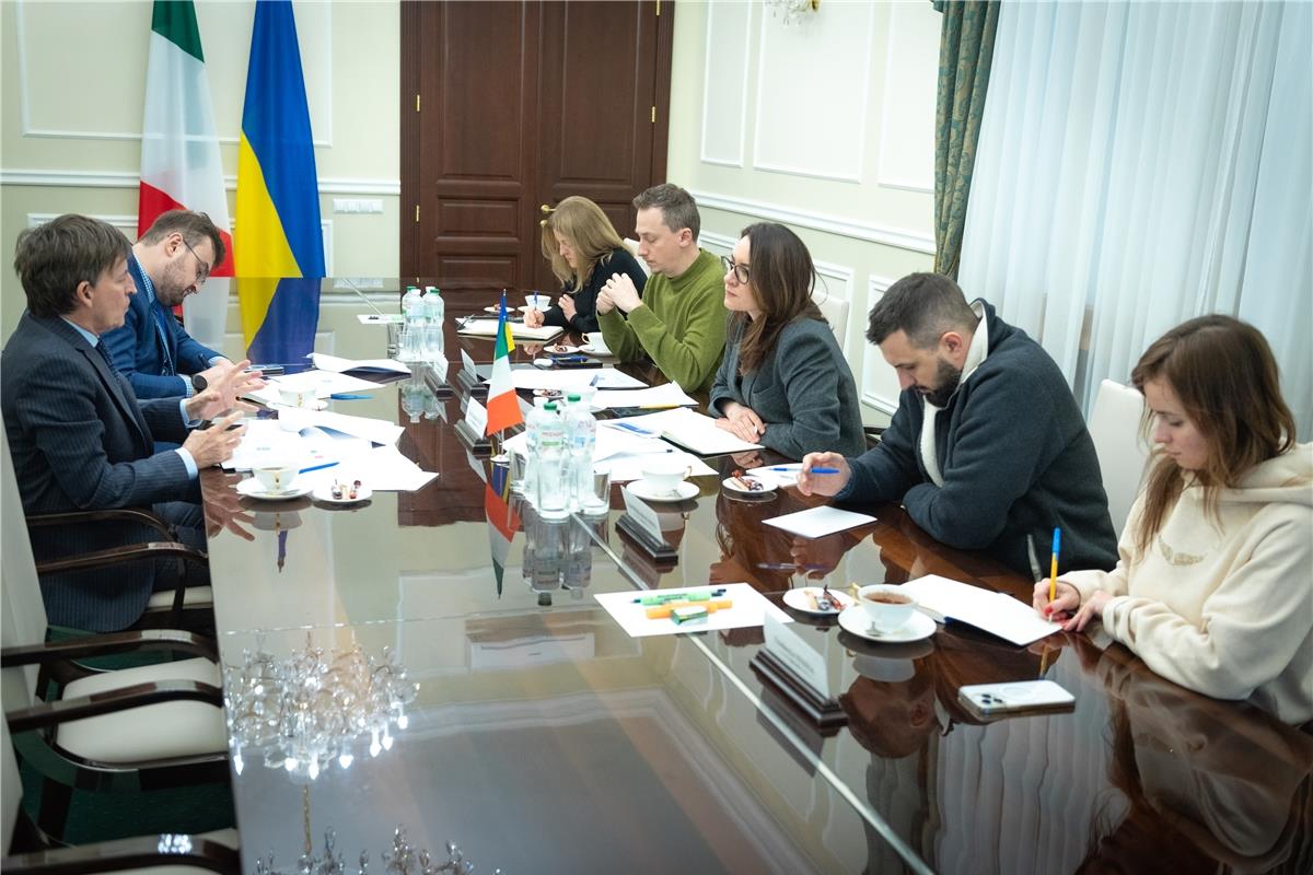 Yulia Svyrydenko: Italy is enhancing cooperation with Ukraine regarding export credit insurance and investment attraction