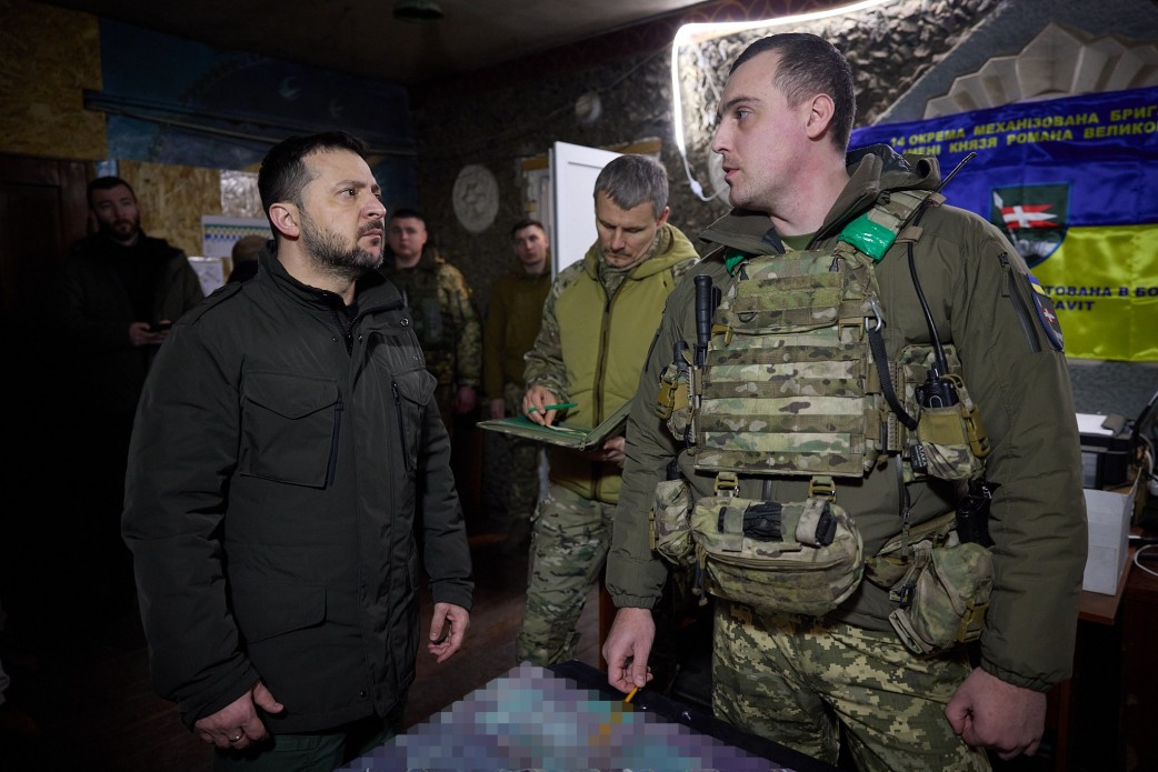President visited the frontline positions of Ukrainian troops in the Kupyansk sector and awarded the defenders