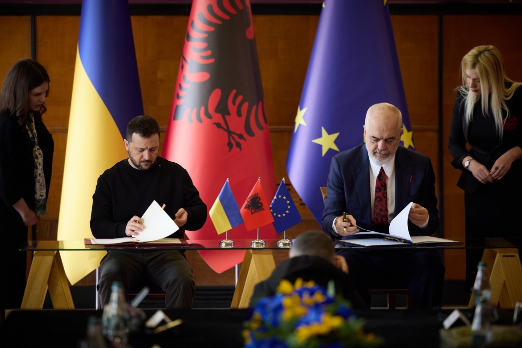 Volodymyr Zelensky and Edi Rama signed the Treaty on Friendship and Cooperation between Ukraine and the Republic of Albania