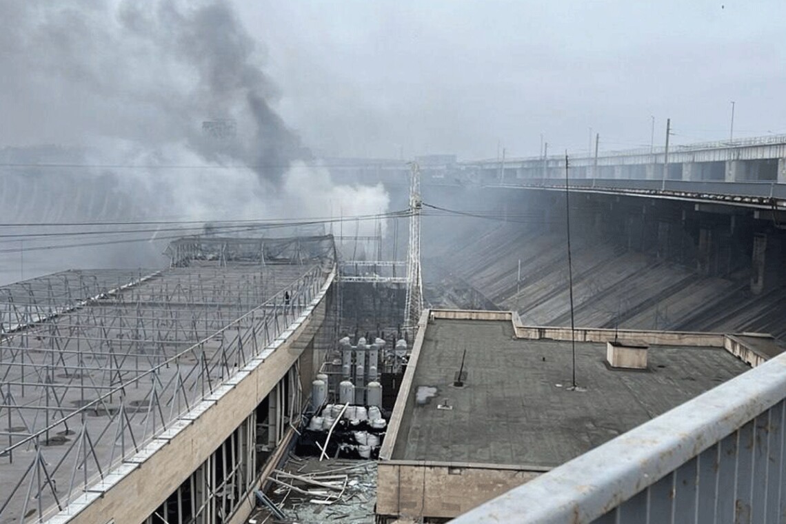 Cleanup efforts underway at Dnipro Hydroelectric Power Plant and other energy facilities after March 22nd attack